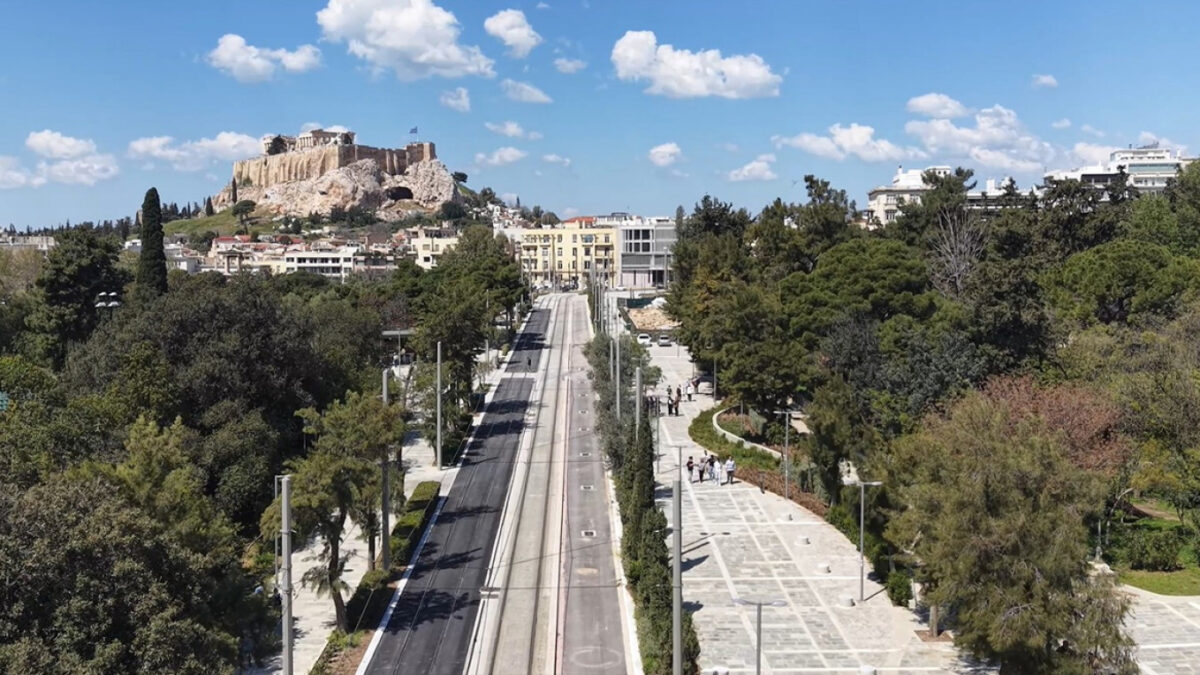 Άνοιξε για τους πολίτες η λεωφόρος Βασιλίσσης Όλγας μετά από 6 χρόνια ανάπλασης