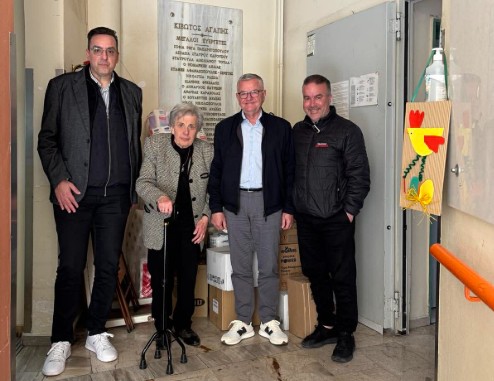 Το Επιμελητήριο Αχαΐας στην «Κιβωτό της Αγάπης»