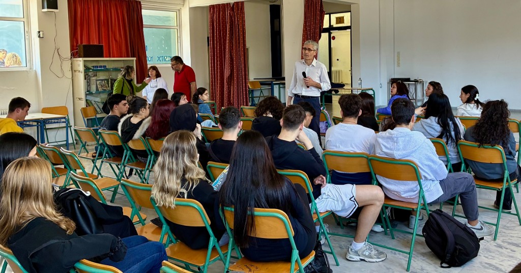 Ο Άγγελος Τσιγκρής μίλησε για τη σχολική βία στο Επαγγελματικό Λύκειο Παραλίας Πατρών. (ΦΩΤΟ)