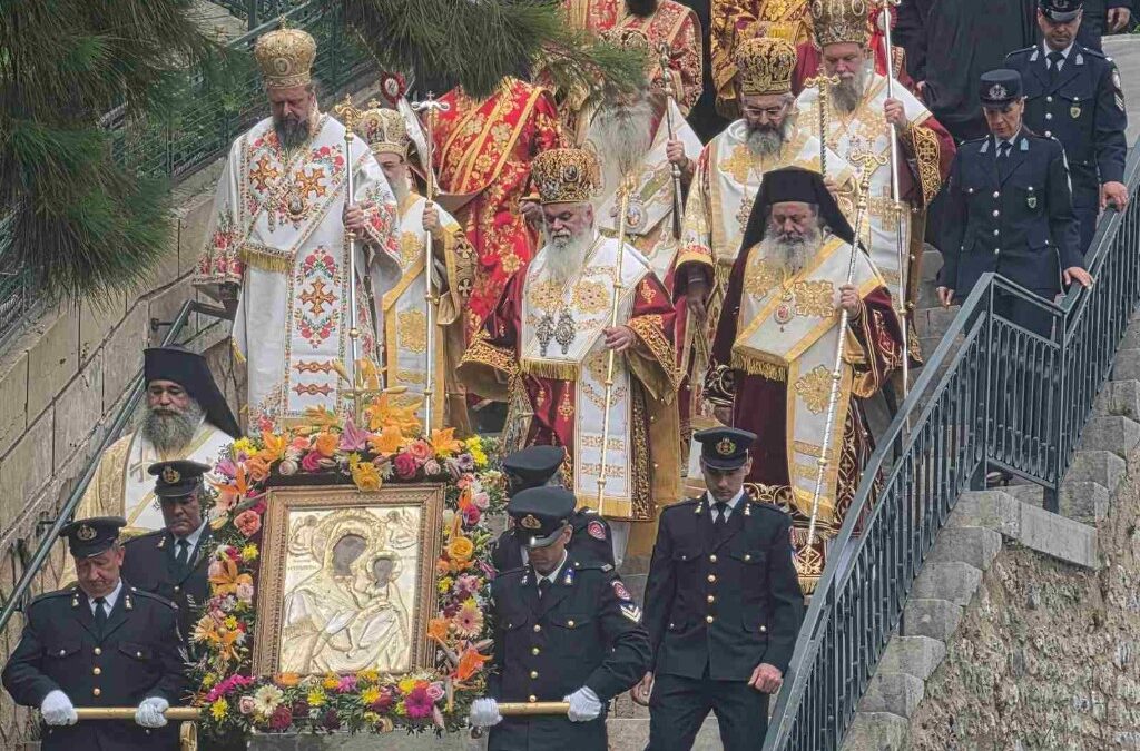 “Λαμπρά Πανήγυρις της Πολιούχου του Αιγίου Ζωοδόχου Πηγής – Παναγίας Τρυπητής”