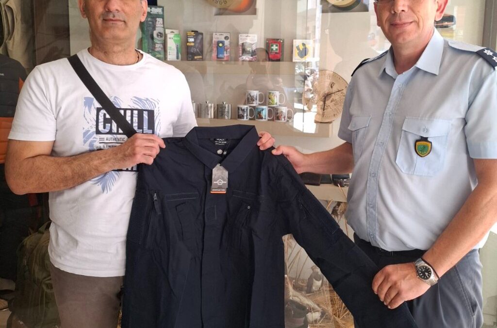 Ευχαριστίες προς τις πατρινές επιχειρήσεις για τις Νέες στολές μάχης για το Τμήμα Τροχαίας Πατρών