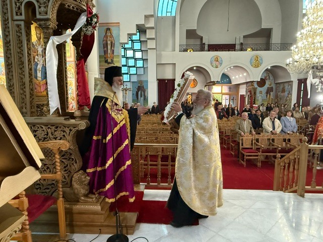Πανηγυρικός Αρχιερατικός Εσπερινός προεξάρχοντος του Σεβασμιωτάτου Μητροπολίτου κ. Ιερωνύμου στον Ιερό Ναό Αγίου Αθανασίου Αιγίου
