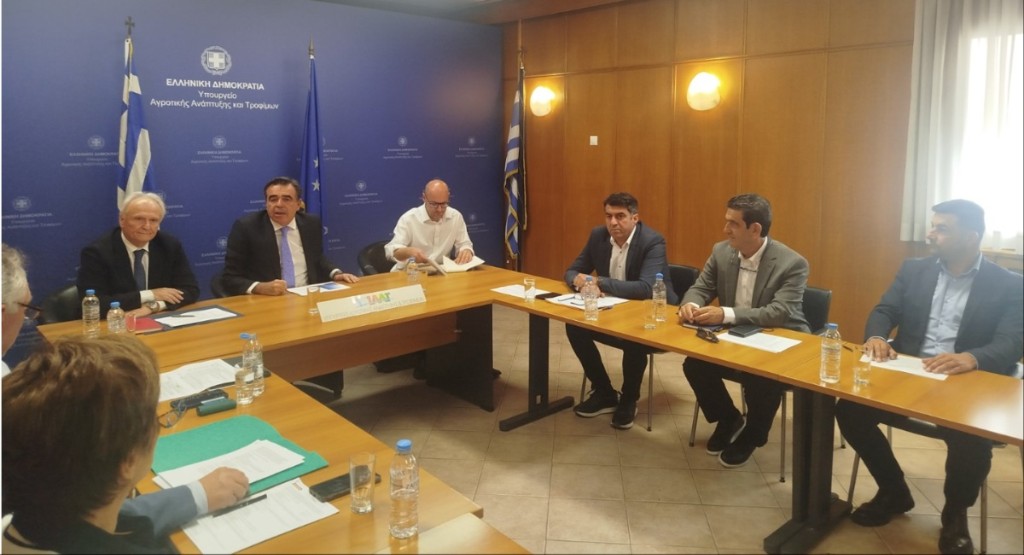 Η ΕΘΕΑΣ θέτει στο τραπέζι του διαλόγου τα κρίσιμα ζητήματα αγροτών και κτηνοτρόφων – Συνάντηση με το ΥΠΑΑΤ