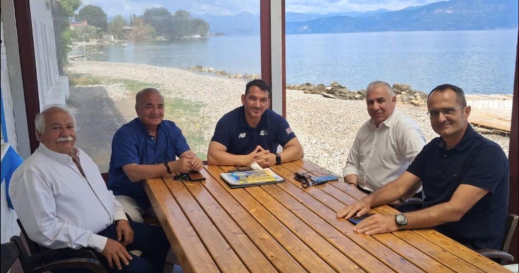 Την περιοχή της Αιγιάλειας επισκέφθηκε την Κυριακή ο Ολυμπιονίκης κ. Πύρρος Δήμας.
