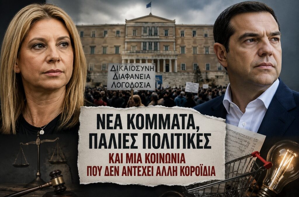 Δημήτρης Παλούμπης: Νέα κόμματα, παλιές πολιτικές και μια κοινωνία που δεν αντέχει άλλη κοροϊδία