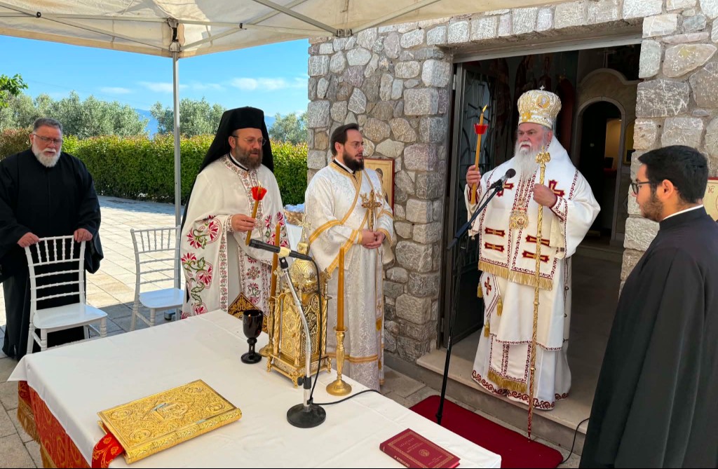 «Λαμπρά πανήγυρις στο Ιερό Παρεκκλήσιο Αγίας Λυδίας Φωνησκαριάς Αιγιαλείας»