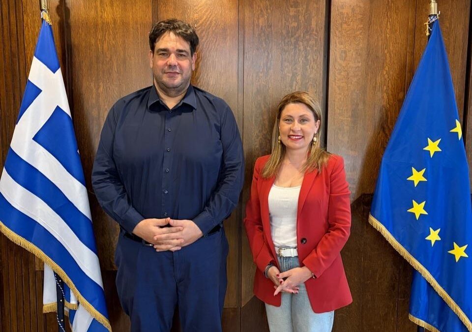 Χριστίνα Αλεξοπούλου: Συνάντηση με τον Υπουργό Εσωτερικών