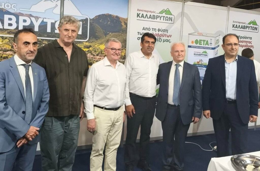 Ο Πρόεδρος του Συνεταιρισμού Καλαβρύτων, κ. Παύλος Σατολιάς απηύθυνε χαιρετισμό στα εγκαίνια της 1ης Έκθεσης ‘Agro Food & Drink’