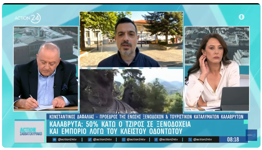 Καλάβρυτα: Απώλειες-σοκ 50% από το «λουκέτο» στον ιστορικό σιδηρόδρομο του Οδοντωτού – «Πνίγει» την αγορά (Βίντεο)
