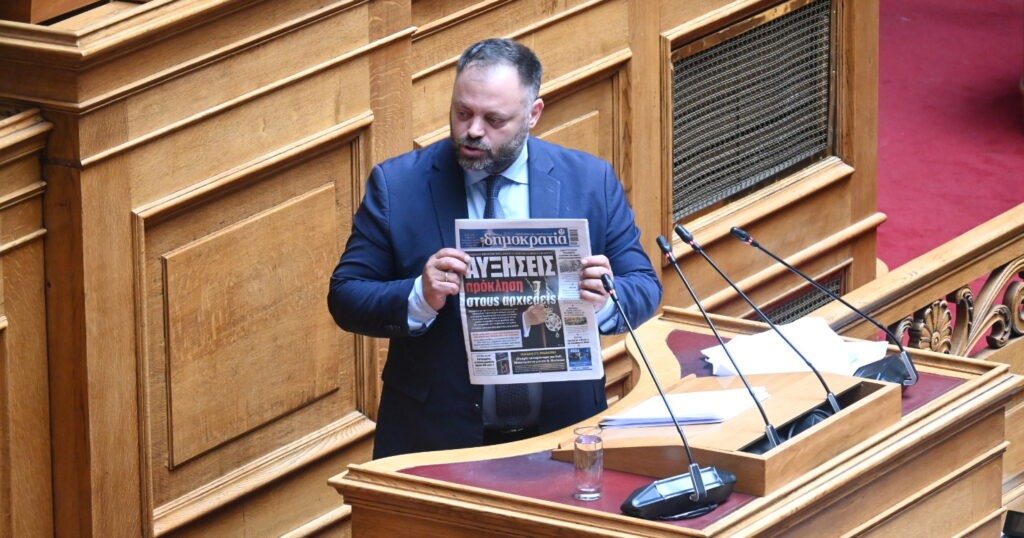 Σπύρος Τσιρώνης στη Βουλή: «Στήνουν τηλεόραση υπακοής και παιδεία ιδεολογικής αποδόμησης»