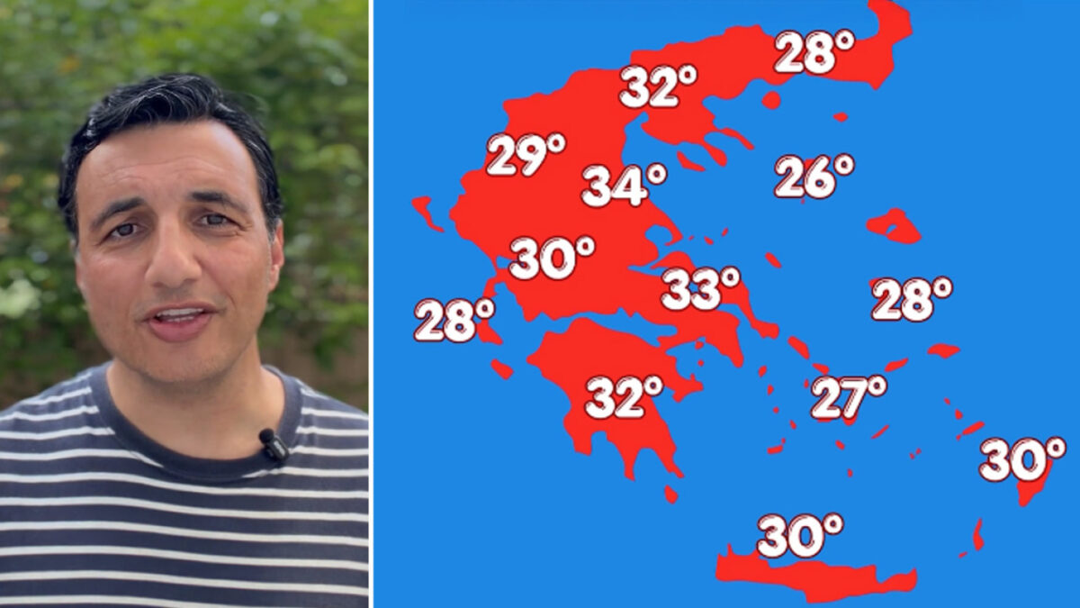 Σε τροχιά ζέστης η χώρα, έως και 37 βαθμούς το Σαββατοκύριακο, η πρόγνωση Τσατραφύλλια