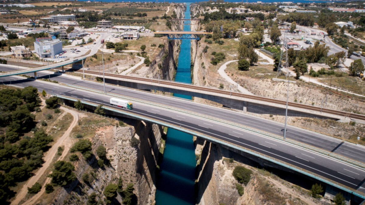 Απαγόρευση κυκλοφορίας φορτηγών από 16 – 20 Ιουνίου στην γέφυρα της Διώρυγας της Κορίνθου στο ρεύμα προς Αθήνα