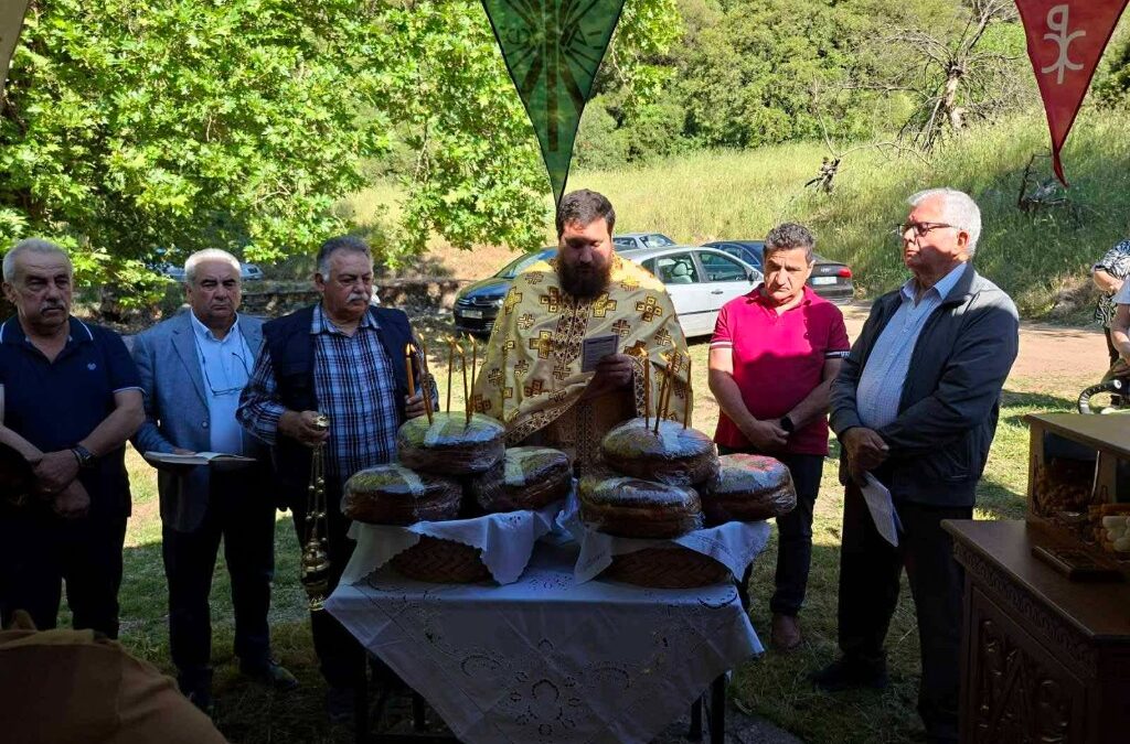 Καμενιάνοι: Λαμπρός εορτασμός των Αγίων Πάντων στη Μεγάλη Βρύση Καμενιάνων