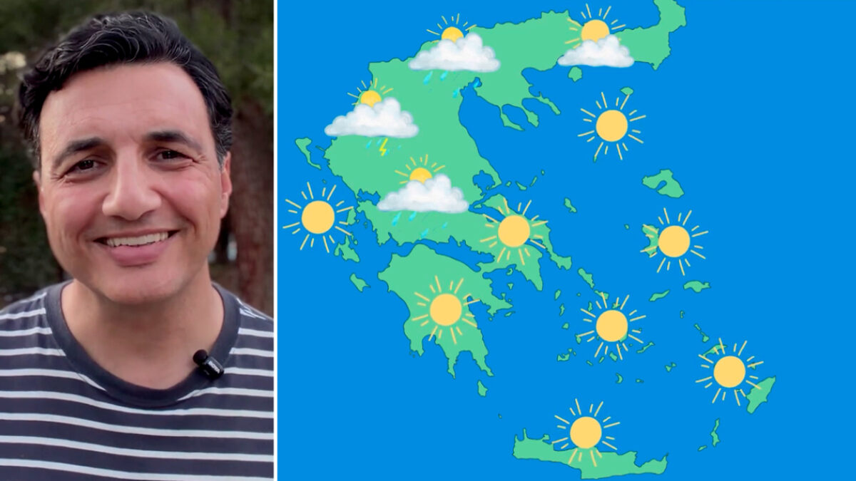 Μακριά από τον καύσωνα η Ελλάδα: Επιστρέφουν οι καταιγίδες, παραμένουν ζέστη και βοριάδες, η πρόγνωση Τσατραφύλλια