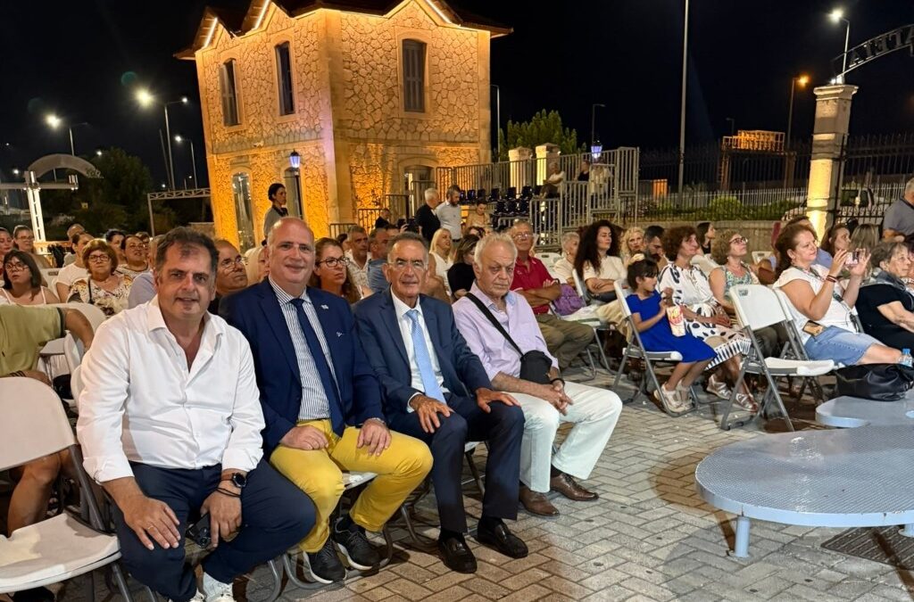 O Γιώργος Μώρος στην τελετή λήξης των δραστηριοτήτων του Συλλόγου «Στέγη Καλαβρυτινών και Φίλων Πάτρας “Η Αγία Λαύρα”»