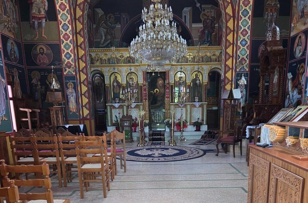 Η Γουμένισσα γιορτάζει, χαίρεται, αγάλεται την Αγία Μαρίνα