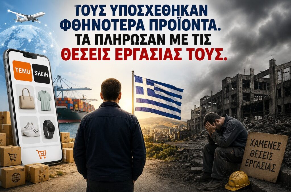 Άρθρο γνώμης: «Τους υποσχέθηκαν φθηνότερα προϊόντα. Τα πλήρωσαν με τις θέσεις εργασίας τους.»