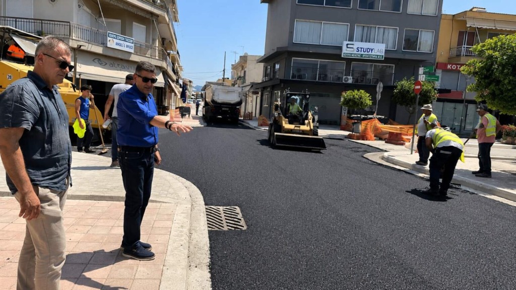 Ολοκληρώθηκε ένα ακόμη τμήμα της β’ φάσης της Ανάπλασης της Κάτω Αχαΐας