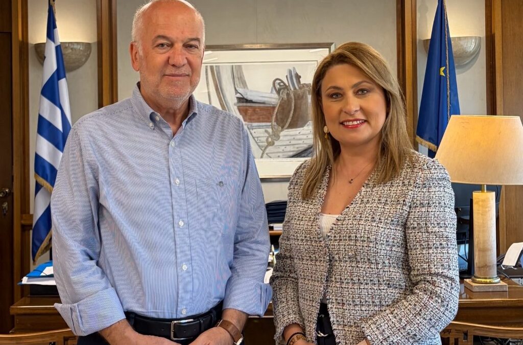 Χριστίνα Αλεξοπούλου: Συνάντηση με τον Γιώργο Φλωρίδη
